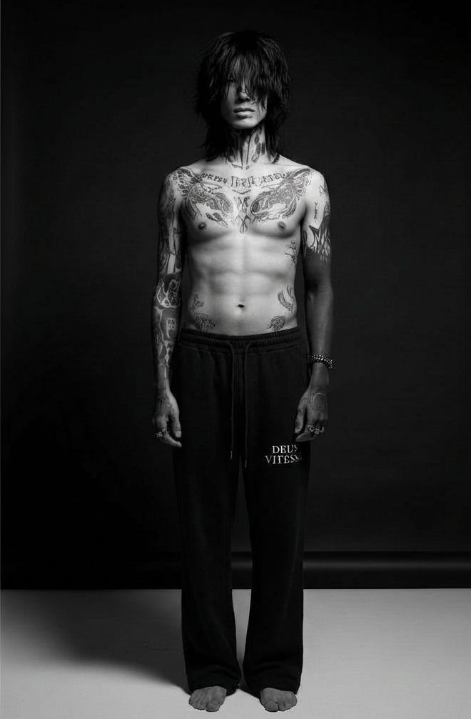 Essential Drawstring Straight-Leg Sweatpants